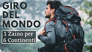 LO ZAINO PER ESSERE PRONTO A TUTTO | Giro del mondo in 365 giorni