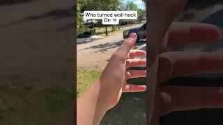 Who turned wall hacks on  #wallhacks #shorts #funny