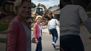 HOA Karen Hired a Bulldozer to DESTROY My Garage… Then Cried When She Got Fined!