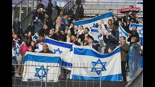 Images show Israeli fans among empty seats at France-Israel soccer match in Paris