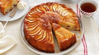 Apple and Strawberry Cake recipe