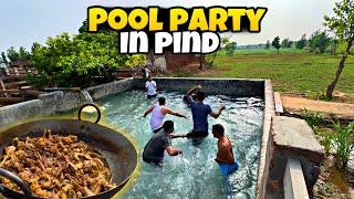 Pool Party in Farm house | Lunch in Desi style | Bilal marth|