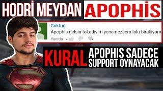 APOPHIS'e Yenilirse LoLü Bırakacak! Challenger'a meydan okudular | LoL Pit