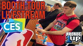 Arcade1Up CES Booth Tour Livestream!