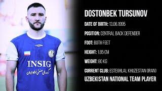 DOSTONBEK TURSUNOV | Esteghlal Khuzestan