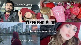 WEEKEND VLOG | weekend in Canada, winners & homesense, Pakistani in Canada