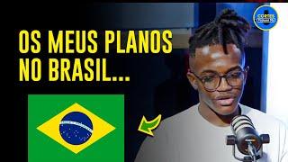 OS MEUS PLANOS NO BRASIL? Aurélio do Rosário Jr. (Moçambique) | Cortes Podcast Mz