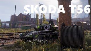 SKODA T56 most OP premium 8K DMG 6 Frags - world of tanks complete 4K