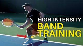 Karue Sell's High-Intensity Band Training for Tennis Agility | Full Workout on Fit4Tennis App