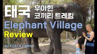 코알라 가족의 코끼리 트레킹! 태국 후아힌 관광 THAILAND HUAHIN TOUR  [Koala Family Story] 코알라 가족 이야기