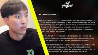 Doublelift Reacts to 100T Selling their LCS Spot, DSG Joining LTA & LTA Format News