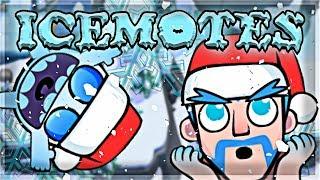 NEW EXCLUSIVE Ice WIzard & Ice Spirit Emotes! Clash Royale 