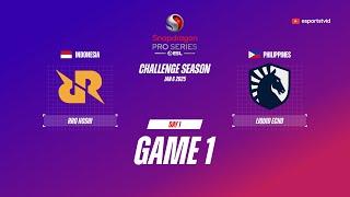 RRQ Hoshi vs Team Liquid PH GAME 1 Snapdragon Pro Series Season 6 | TLPH vs RRQ ESPORTSTV