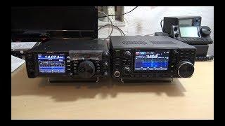 Yaesu FT-991a VS Icom IC7300 Comparison