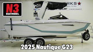 2025 Nautique G23 - Steel Blue/Mystic White - Walk Through || N3 Boatworks