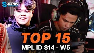 TOP PLAYS 15 MPL ID S14 WEEK 5 - SKYLAR SOLO DEFENSE AND MANIAC, FAVIAN NOLAN GACOR