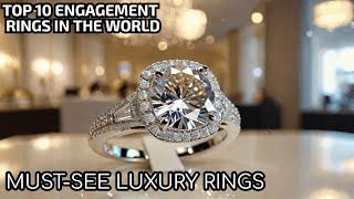 "The World’s Most 10 Expensive Engagement Rings" You Must See!