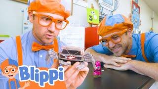 Rollende Roboter  | Blippi Deutsch - | Abenteuer und Videos für Kinder