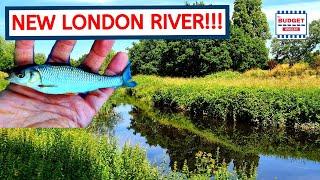 Fishing The River Roding in London