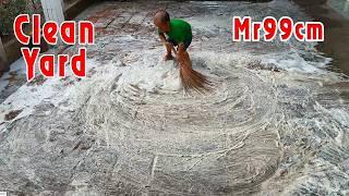 After the rain my yard is a mess and how i fixed it - Mr 99cm Kindness