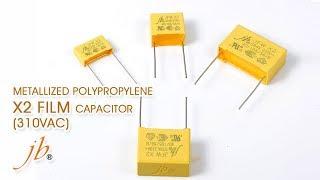 jb Class X2 Film Capacitor JFW with VDE UL Approval