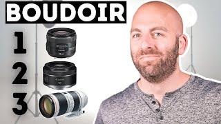 What Is The Best Lens for Boudoir Photography | Mike Lloyds Boudoir Guild