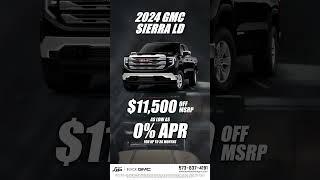 Conquer the Road with the 2024 GMC Sierra LD! #cardeals #buickdealer #offroad #gmcsierra #gmc #