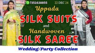 22 Dec 24 | EXPERIENCE Luxury with Uppada Silk Suits and Pure Silk Sarees for Your Dream Wedding