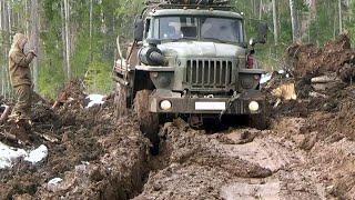 Legendary monster truck of the Soviet Union URAL