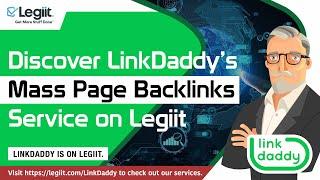 Discover LinkDaddy’s Mass Page Backlinks Service on Legiit