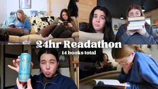 reading 14 books in 24 hours… 🫠