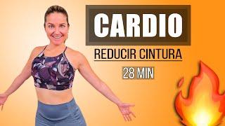 Cardio Cintura Delgada Sin Saltos  - 28 min