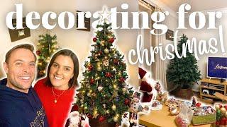 DECORATING FOR CHRISTMAS! | Day In The Life Vlog