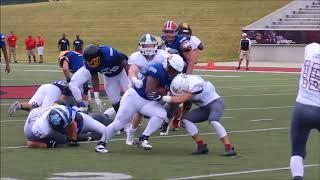 Highlights of the 2018 MHSFCA/The D Zone East vs. West All-Star Game.  West wins in OT