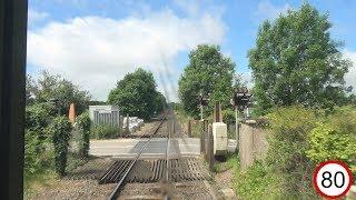 4K Cabview Class 444 029 Southampton Central - Weymouth - 15.06.2017