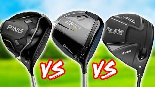 The Ultimate Driver Forgiveness test! (Qi10 Max vs Ping G430 MAX 10k vs Tour Edge E725!)