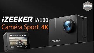 iZEEKER iA100 4K 30FPS 20MP Sports Camera - Live DV App - Touchscreen & Accessory Pack - Unboxing