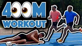 Olympic Champion's Vomit Inducing 400m Workout ft. Steven Gardiner & Matthew Hudson-Smith