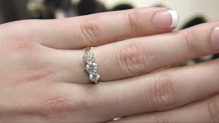 MD055 Multi Stone Diamond Engagement Ring