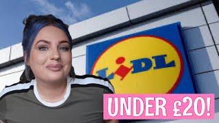 LIDL FOOD GROCERY HAUL | UNDER £20 WEEKLY FOOD SHOP | BUDGET MEALS | UK