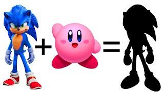 Sonic the Hedgehog from SEGA Fusion with Kirby from Nintendo, Epic Crossover of Iconic Gaming Mascot