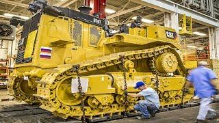 Caterpillar Just Revealed The Manufacturing Process Of The Bulldozers