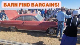 My UNEXPECTED buy at this Farm Auction - Fast Fords, John Deere tractors, & Luxury Lincoln!