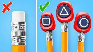 POLYMER CLAY PENCILS ️ DIY SCHOOL SUPPLIES YOU'LL LOVE! 