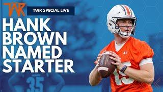 Hank Brown named as the starter for the New Mexico game