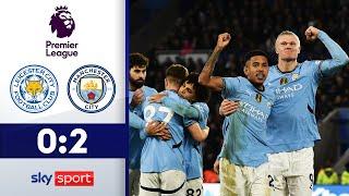 Bann gebrochen? Citizens siegen im King Power Stadium | Leicester City-Manchester City | Highlights