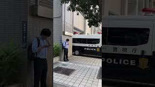 警察　事故処理車発見！！その上にカメラが。。 #anime #パトカー#警察24時 #警察官 #はたらくくるま#警察車両