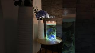 DIY WASSERKERZE ️ #inspiration #home #dekor #diy #ikea #hack #action #inspiration #shorts #fyp