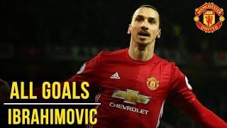 Zlatan Ibrahimovic | All the Premier League Goals (16/17) | Manchester United