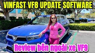 Review: VINFAST VF8 UPDATE SOFTWARE có gì mới??? Xe VF9 ngoại hình bắt mắt.